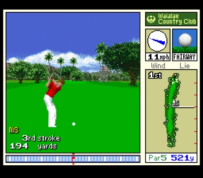 Screen ze hry True Golf Classics: Waialae Country Club