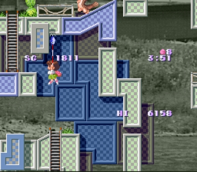 Screen ze hry Umihara Kawase
