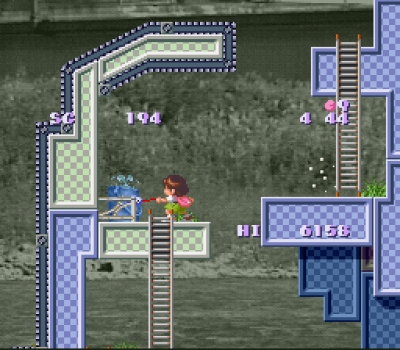 Screen ze hry Umihara Kawase