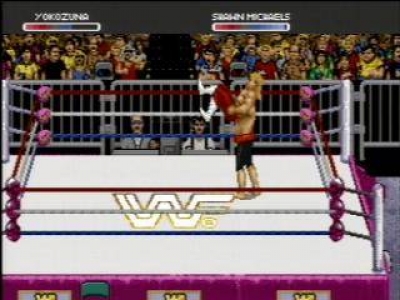 Screen ze hry WWF Raw