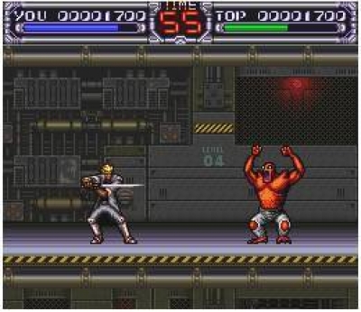 Screen ze hry X-Kaliber 2097