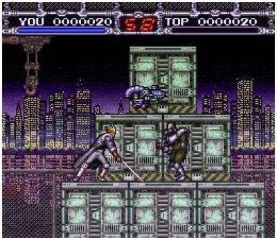 Screen ze hry X-Kaliber 2097