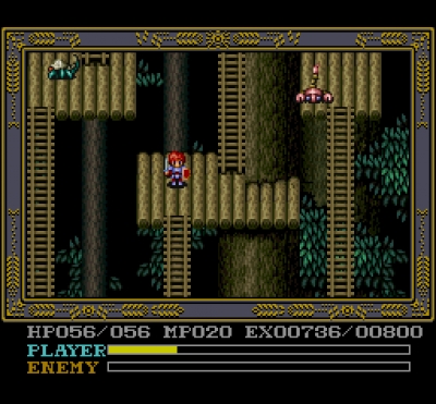 Screen ze hry Ys IV: Mask of the Sun