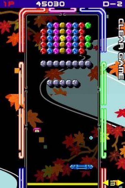 Screen ze hry Arkanoid DS