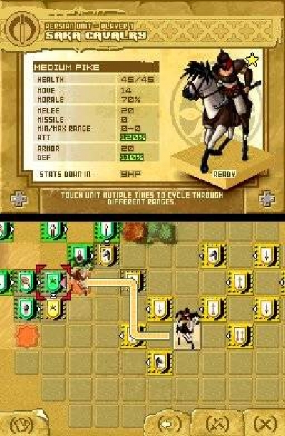 Screen ze hry Battles of Prince of Persia