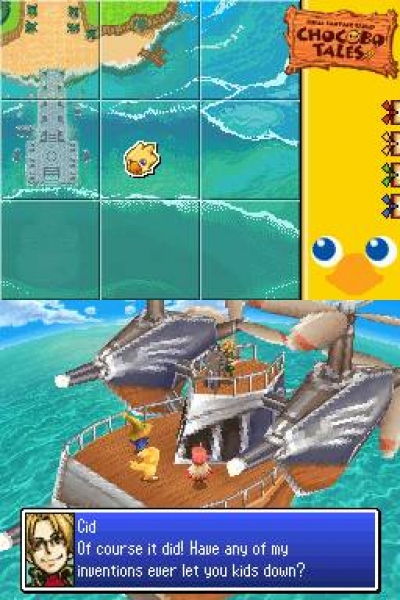 Screen ze hry Final Fantasy Fables: Chocobo Tales