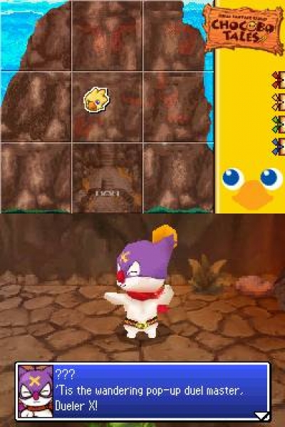 Screen ze hry Final Fantasy Fables: Chocobo Tales