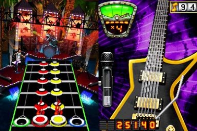 Screen ze hry Guitar Hero On Tour: Modern Hits