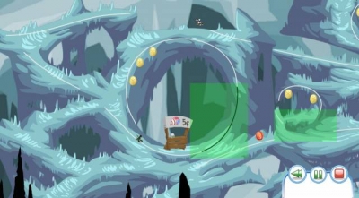 Screen ze hry Line Rider 2: Unbound