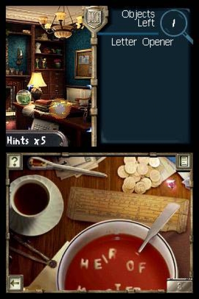 Screen ze hry Mystery Case Files: MillionHeir