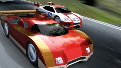 Artwork ke he Ridge Racer DS