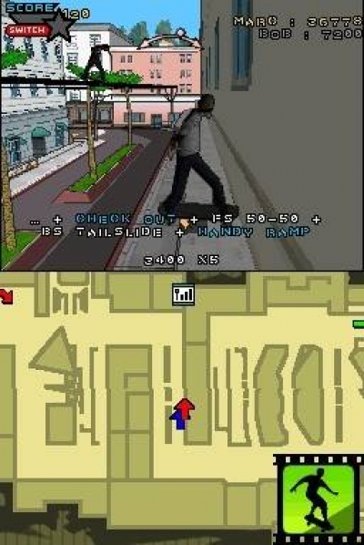 Screen ze hry Tony Hawks American Sk8land