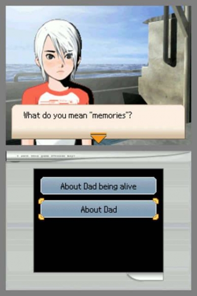 Screen ze hry Trace Memory