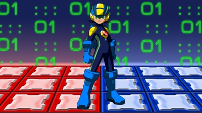 Artwork ke he Mega Man Battle Network