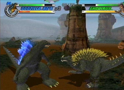 Screen ze hry Godzilla: Destroy All Monsters Melee