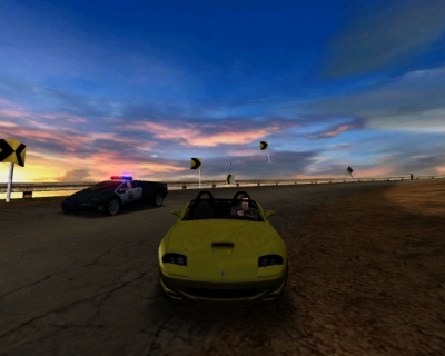 Screen ze hry Need for Speed: Hot Pursuit 2