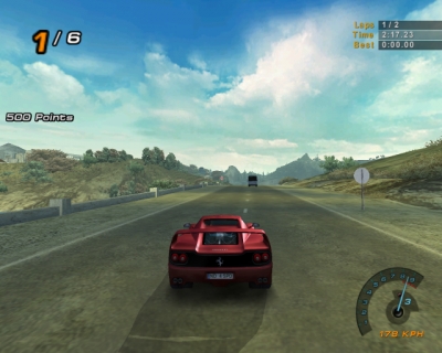 Screen ze hry Need for Speed: Hot Pursuit 2