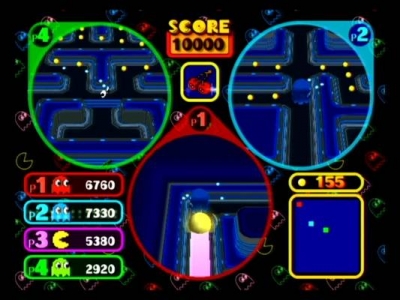 Screen ze hry Pac-Man vs.
