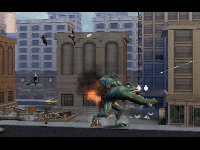 Screen ze hry Rampage: Total Destruction