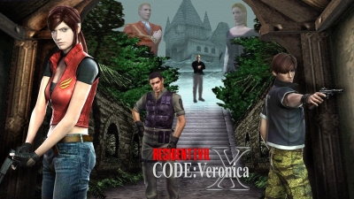 Artwork ke he Resident Evil Code: Veronica X