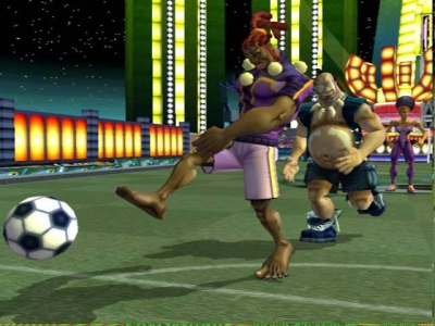 Screen ze hry Sega Soccer Slam