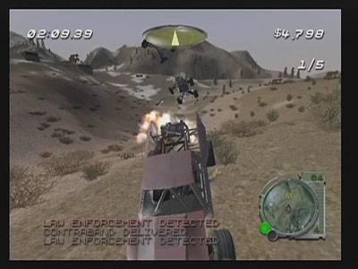 Screen ze hry Smugglers Run: Warzones
