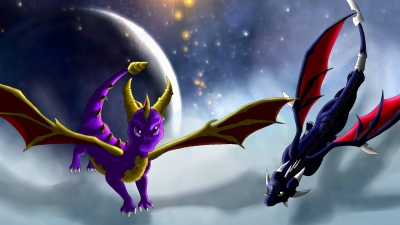 Artwork ke he The Legend of Spyro: A New Beginning