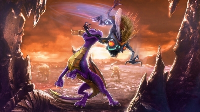 Artwork ke he The Legend of Spyro: A New Beginning