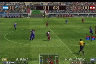 Artwork ke he Virtua Striker 2002