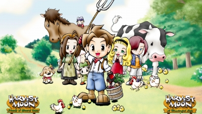 Artwork ke he Harvest Moon: Friends of Mineral Town