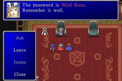Screen ze hry Final Fantasy II