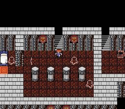Screen ze hry Final Fantasy III