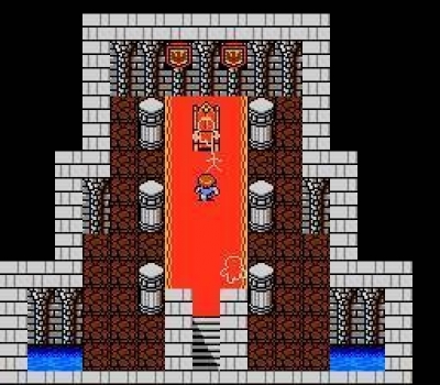 Screen ze hry Final Fantasy III