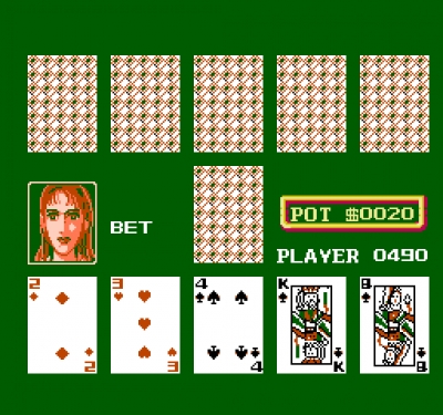 Screen ze hry Peek-A-Boo Poker
