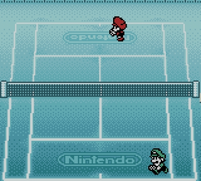 Screen ze hry Mario Tennis