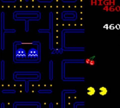 Screen ze hry Pac-Man: Special Color Edition