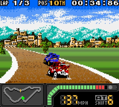 Screen ze hry Top Gear Pocket 2