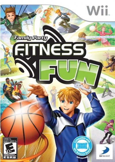 Screen Family Party Fitness Fun