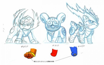 Artwork ke he Spectrobes: Origins
