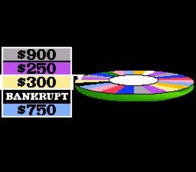 Screen ze hry Wheel of Fortune: Deluxe Edition