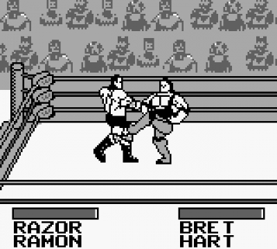 Screen ze hry WWF King of the Ring