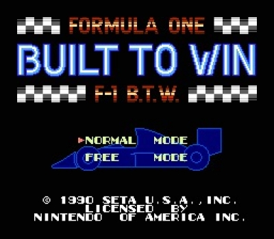 Screen ze hry Formula One: Built to Win