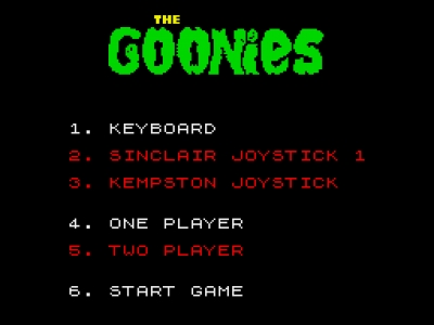 Screen ze hry The Goonies