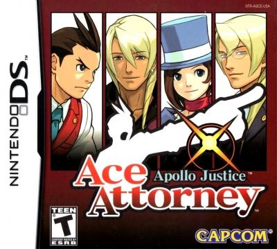 Obal hry Apollo Justice: Ace Attorney