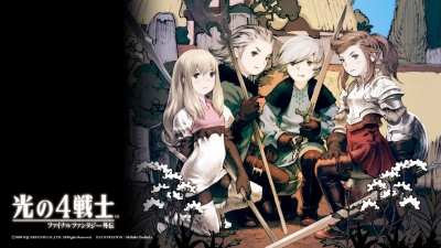 Artwork ke he Final Fantasy: The 4 Heroes of Light