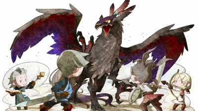 Artwork ke he Final Fantasy: The 4 Heroes of Light