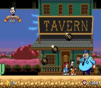 Screen ze hry Animaniacs