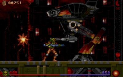 Screen ze hry Alien Rampage