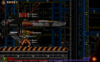 Screen ze hry Alien Rampage