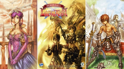 Artwork ke he Heros Saga: Laevatein Tactics